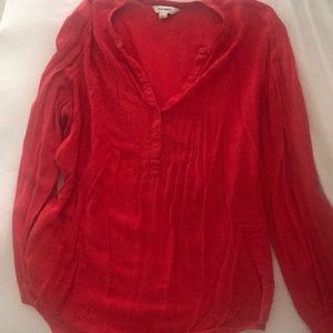 Old Navy Red blouse